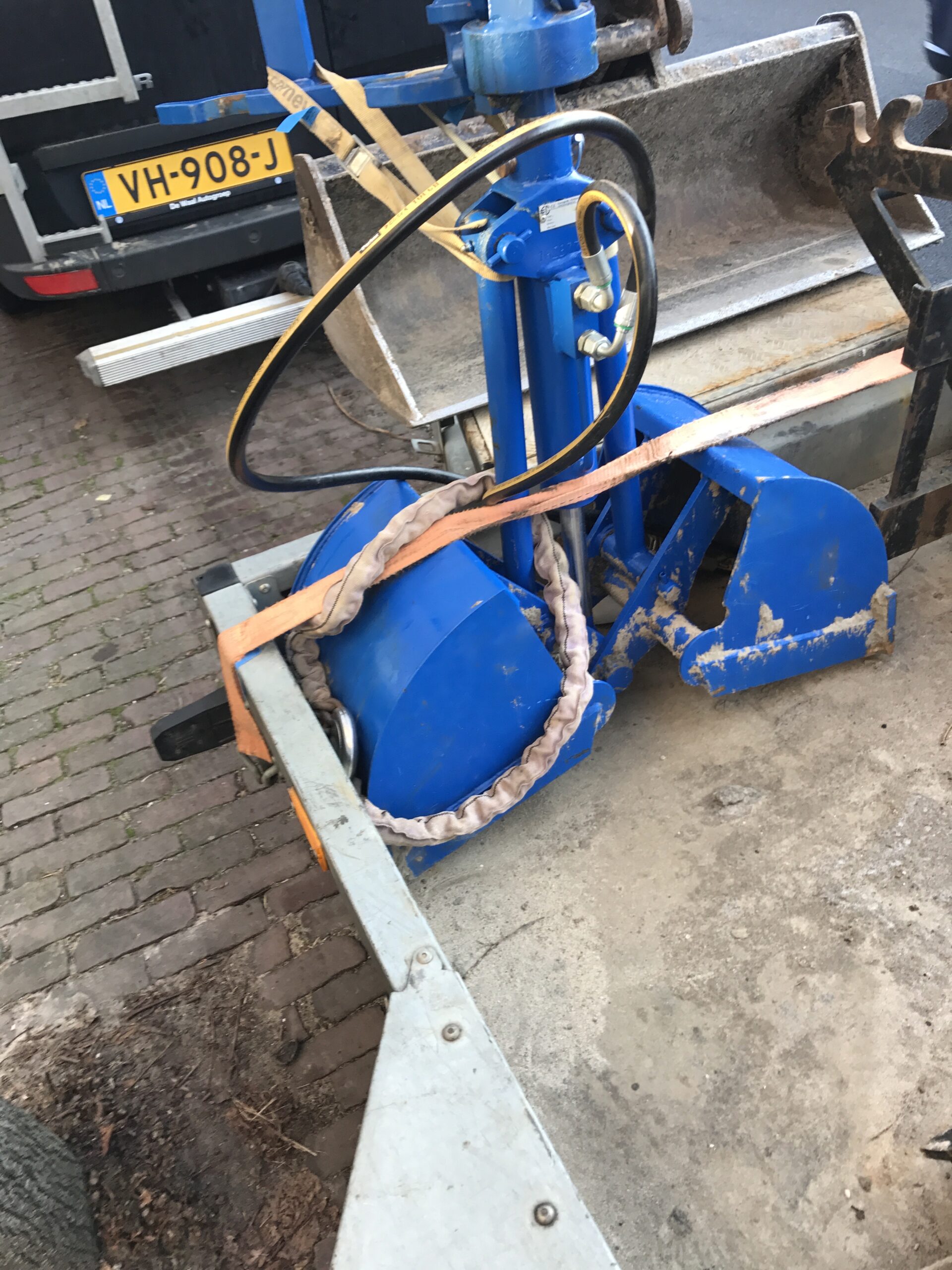 Aanbouwdelen grondknijper